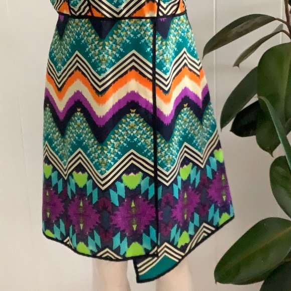 Bar III Multi-colored Sleeveless Dress Size Small - Picture 3 of 10
